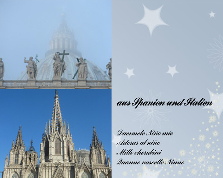 Block 1 - deutsche Adventslieder