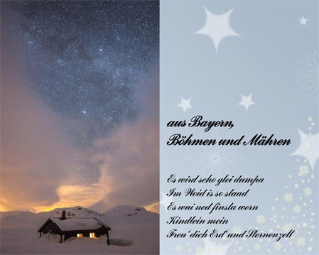 Block 1 - deutsche Adventslieder