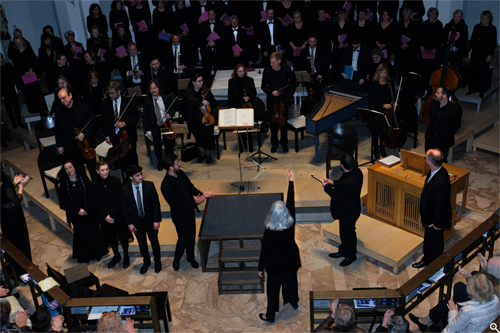Ende der Johannes-Passion in St. Peter Heimstetten