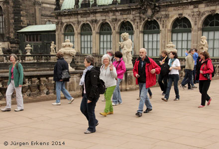 Oratorienchor Heimstetten im Zwinger von Dresden