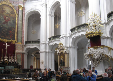 Hofkirche in Dresden von innen
