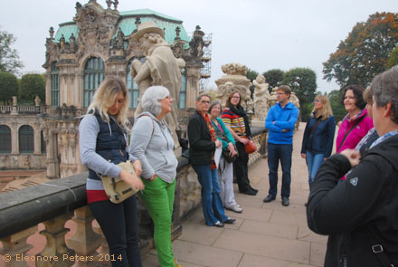 Der Oratorienchor Heimstetten im Zwinger in Dresden