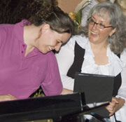 Kathi Felber und Christine Gampl