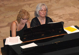 Andrea Traber und Christine Gampl