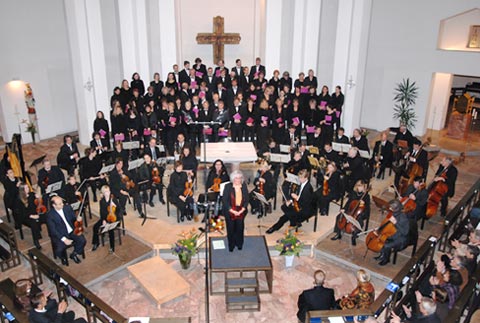 Applaus für den Oratorienchor