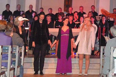 Applaus für die Sängerinnen