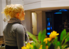 Stephanie Koelle, Sopran, als Amor