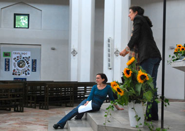 Manuela Schmid und Elisabeth Emme