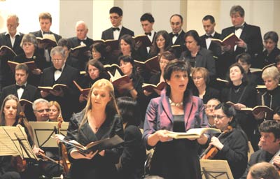 Susanne Langbein, Sopran, Sabine Staudinger, Alt, Chor II