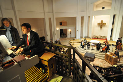 Andreas Obermayer und Christine Gampl, Orgel