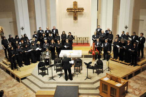 Oratorienchor Heimstetten doppelt aufgestellt