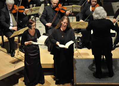 Manuela Schmid, Sopran und Anja Bier, Alt