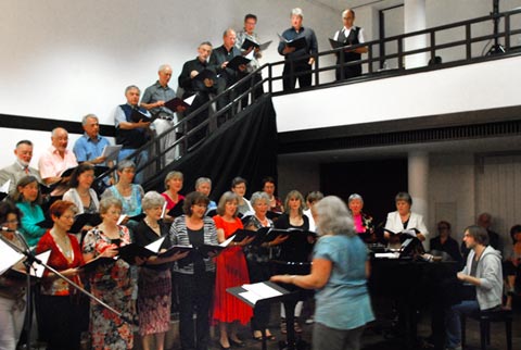 Oratorienchor Heimstetten singt klassische Jazz Songs