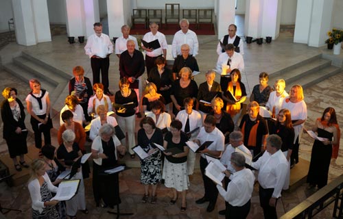 Chor 1 und Chor 2 von Oratorienchor