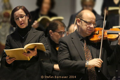 Manuela Schmid und Ulrich Knig vom Ensemble Lodron