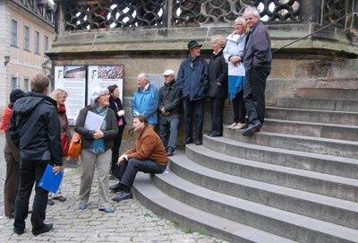 Vor dem Bamberger Dom