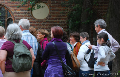 Oratorienchor Heimstetten vor der Nikolaikirche in Berlin