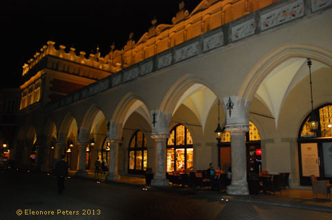 Tuchhallen auf dem Marktplaz von Krakau