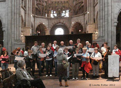 Oratorienchor Heimsteten im Basler Münster