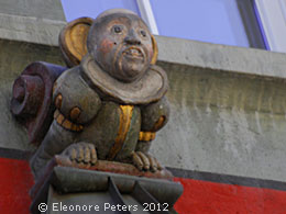 Schaffhausen Altstadt mittelalterliche Figur