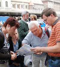 Orientierung Budapest